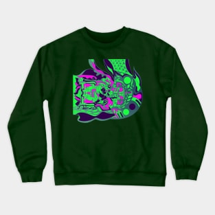 The mayan astronaut ecopop Crewneck Sweatshirt